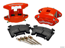 Load image into Gallery viewer, Wilwood D154 Rear Caliper Kit - Red 1.12 / 1.12in Piston 0.81in Rotor - Black Ops Auto Works