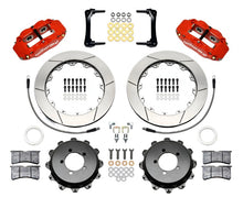 Load image into Gallery viewer, Wilwood Narrow Superlite 4R Rear Kit 12.88in Red 2012-Up Toyota / Scion FRS w/Lines - Black Ops Auto Works