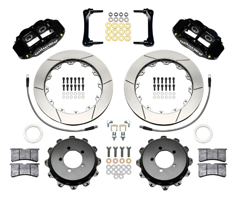Wilwood Narrow Superlite 4R Rear Kit 12.88in 2012-Up Toyota / Scion FRS w/Lines-Big Brake Kits-Wilwood-889545017694-