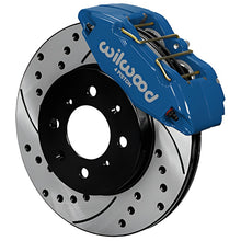 Load image into Gallery viewer, Wilwood DPHA Front Caliper &amp; Rotor Kit Drilled Honda / Acura w/ 262mm OE Rotor - Competition Blue - Black Ops Auto Works