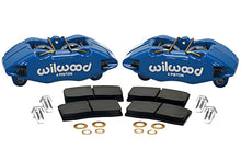 Load image into Gallery viewer, Wilwood DPHA Front Caliper &amp; Pad Kit Blue Honda / Acura w/ 262mm OE Rotor - Black Ops Auto Works