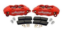 Load image into Gallery viewer, Wilwood DPHA Front Caliper &amp; Pad Kit Red Honda / Acura w/ 262mm OE Rotor - Black Ops Auto Works