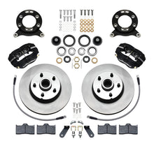 Load image into Gallery viewer, Wilwood Forged Dynalite-M Front Kit 11.30in 1 PC Rotor&amp;Hub 1970-1973 Mustang Disc &amp; Drum Spindle - Black Ops Auto Works