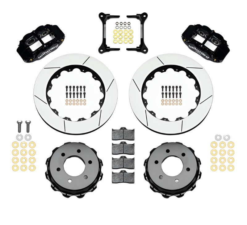 Wilwood Narrow Superlite 4R RearTruck Kit 14.25in 2012-Up Ford F150 (6 lug)-Big Brake Kits-Wilwood