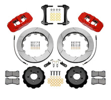 Load image into Gallery viewer, Wilwood AERO6 Front Hat Kit 15.00 Red 2015-Up Mustang w/Lines Wilwood