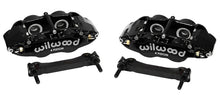 Load image into Gallery viewer, Wilwood Narrow Superlite 4R Rear Caliper &amp; Bracket Kit - Black 97-13 C5/C6 Corvette w/ OEM Rotors - Black Ops Auto Works