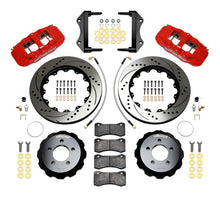 Load image into Gallery viewer, Wilwood AERO6 Front Hat Kit 14.25 Drilled Red 2014-Up Challenger w/Lines - Black Ops Auto Works