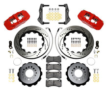 Load image into Gallery viewer, Wilwood AERO4 Rear Kit 14.25in Drilled Red 2014-Up Challenger w/Lines - Black Ops Auto Works