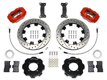Load image into Gallery viewer, Wilwood Forged Dynalite Front Hat Kit 12.19in Drilled Red 2016-Up Mazda MX5 Miata w/ Lines-Big Brake Kits-Wilwood