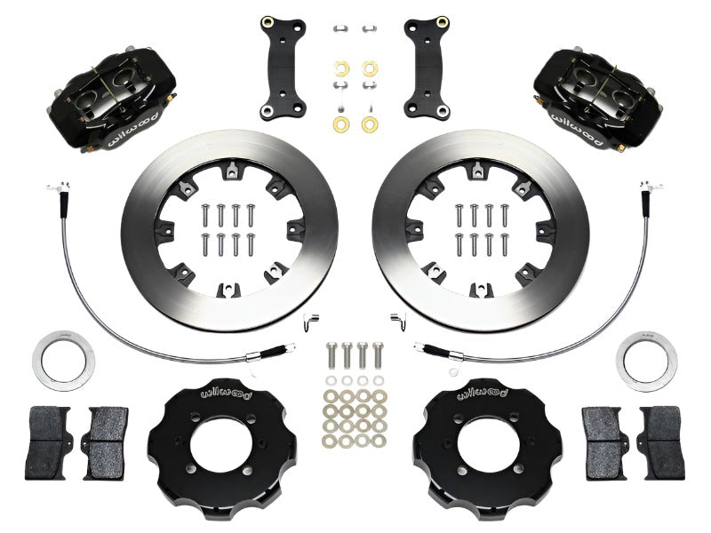 Wilwood Forged Dynalite Front Hat Kit 12.19in 2016-Up Mazda MX5 Miata w/ Lines - Black Ops Auto Works