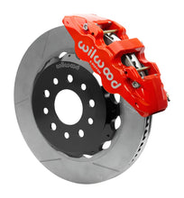 Load image into Gallery viewer, Wilwood AERO6 Front Hat Kit 14.00 Red 2018-Up Jeep JL w/Lines-Big Brake Kits-Wilwood