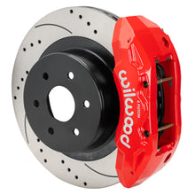 Load image into Gallery viewer, Wilwood 99-18 Chevy Silverado/GMC Sierra 16x1.25 D&amp;S Rotor TX4R 4 Piston Rear Brake Kit - Red - Black Ops Auto Works