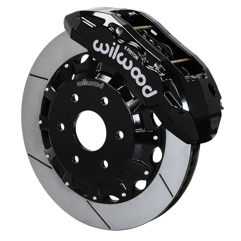 Wilwood 21-22 RAM 1500 TRX TX6R Black Front Big Brake Kit - 16.00x1.36 - Black Ops Auto Works
