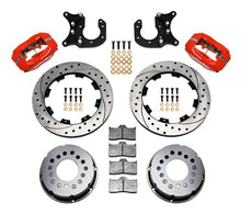 Load image into Gallery viewer, Wilwood Forged Dynalite P/S Rear Kit Drilled Red New Big Ford 2.50in Offset - Black Ops Auto Works