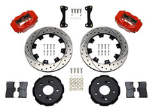 Load image into Gallery viewer, Wilwood Forged Dynalite Front Hat Kit 12.19in Drilled Red 02-06 Acura RSX-5 Lug - Black Ops Auto Works