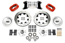 Load image into Gallery viewer, Wilwood Forged Dynalite Front Kit 12.19in Drilled Red 67-69 Camaro 64-72 Nova Chevelle - Black Ops Auto Works
