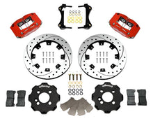 Load image into Gallery viewer, Wilwood Dynapro Radial Front Kit 12.19in Drilled Red Mini Cooper - Black Ops Auto Works