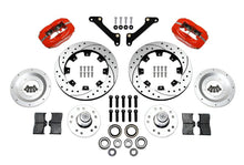 Load image into Gallery viewer, Wilwood Forged Dynalite Front Kit 12.19in Drilled Red 70-78 Camaro-Big Brake Kits-Wilwood