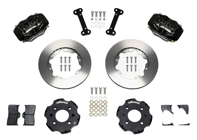 Wilwood Forged Dynalite Front Hat Kit 11.00in Integra/Civic w/Fac.240mm Rtr - Black Ops Auto Works