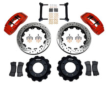 Load image into Gallery viewer, Wilwood TC6R Front Kit 16.00in Drilled Red 1999-2010 GM H2 Truck/SUV 2500 - Black Ops Auto Works