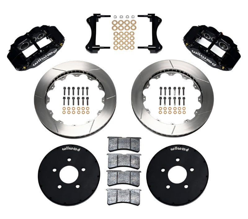 Wilwood Narrow Superlite 6R Front Hat Kit 12.88in 1994-2004 Mustang - Black Ops Auto Works