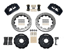 Load image into Gallery viewer, Wilwood FSLI4 Front Hat Kit 13.00in Drilled Nissan 240SX - Black Ops Auto Works