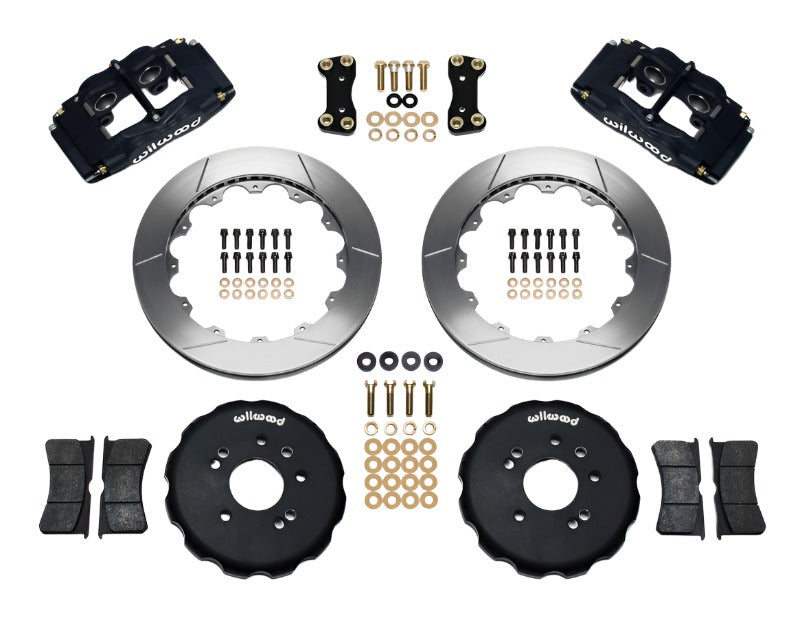 Wilwood FSLI4 Front Hat Kit 13.00in Nissan 240SX - Black Ops Auto Works