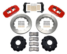 Load image into Gallery viewer, Wilwood AERO4 RearTruck Kit 14.25in Red 1999-2010 GM 1500-SUV 1 Piston OE Caliper - Black Ops Auto Works