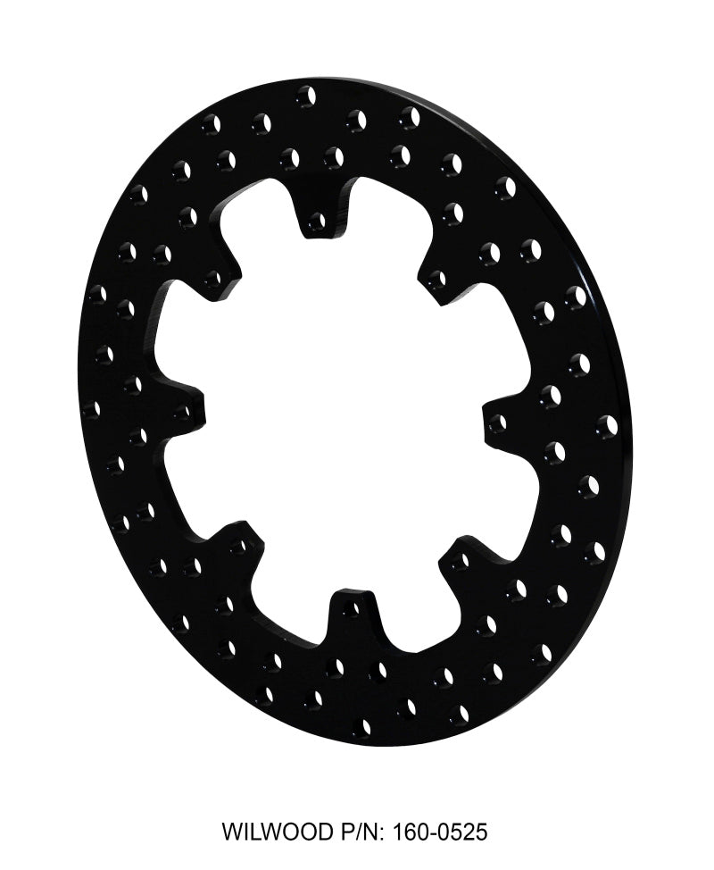 Wilwood Rotor-Steel-Sprint/Mod-Drilled 12.00 x .350 - 8 on 7.00in - Black Ops Auto Works