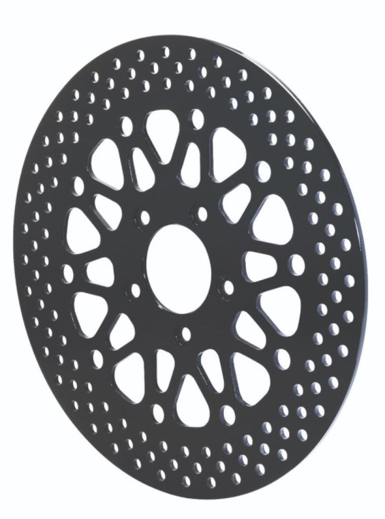 Wilwood Rotor-Rear-H-D Motorcycle 2000-07 Black Finish 11.50 x .196 - 5 on 3.25in-Brake Rotors - 2 Piece-Wilwood