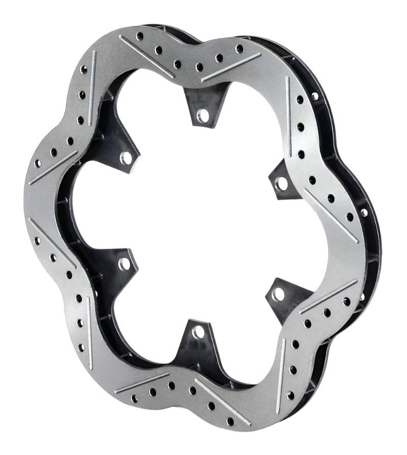 Wilwood Rotor-Stainless Scalloped 10.50 x .810 - 6 on 5.50in - Black Ops Auto Works