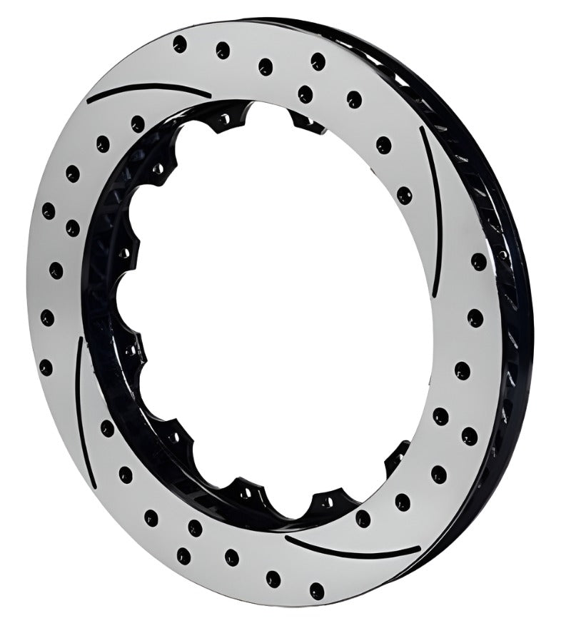 Wilwood Rotor-SRP48 SPC-37-LH-BLK-Drill 12.88 x 1.10 - 12 on 8.75in - Black Ops Auto Works