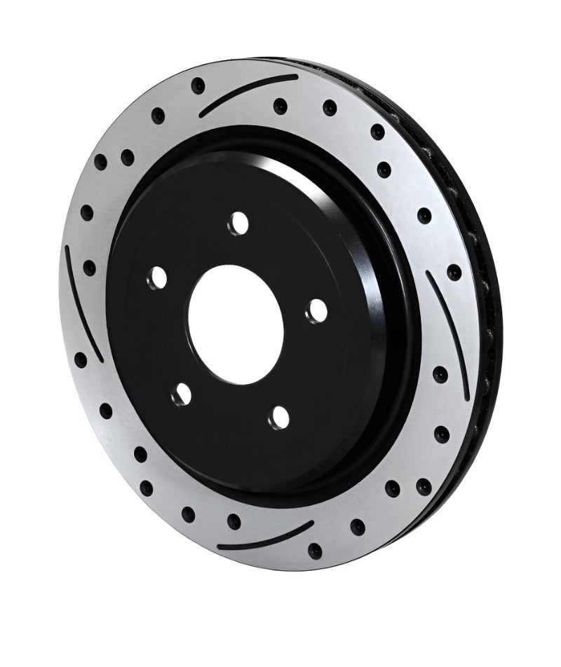 Wilwood Rotor-Rear-SRP-C5/C6 Vette-RH-BLK 12.00 x 1.03 - 5 x 4.75in - Black Ops Auto Works