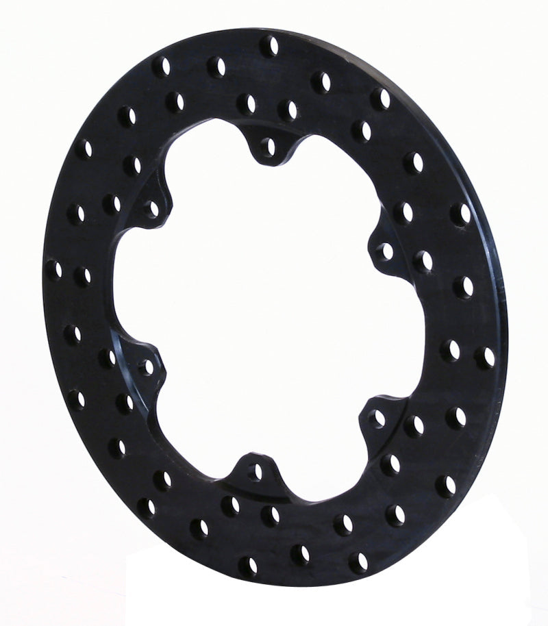Wilwood Rotor-Steel-Front Drag-Drilled 10.75 x .350 - 6 on 6.25in - Black Ops Auto Works