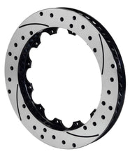 Load image into Gallery viewer, Wilwood Rotor-SV-SRP 72 Iron-RH-BLK-Drill 14.00 x 1.25 - 12 on 8.75in - Black Ops Auto Works