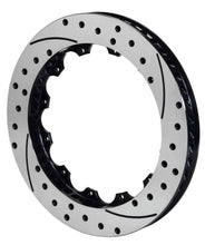 Load image into Gallery viewer, Wilwood Rotor-SV-SRP 72 Iron-LH-BLK-Drill 14.00 x 1.25 - 12 on 8.75in - Black Ops Auto Works