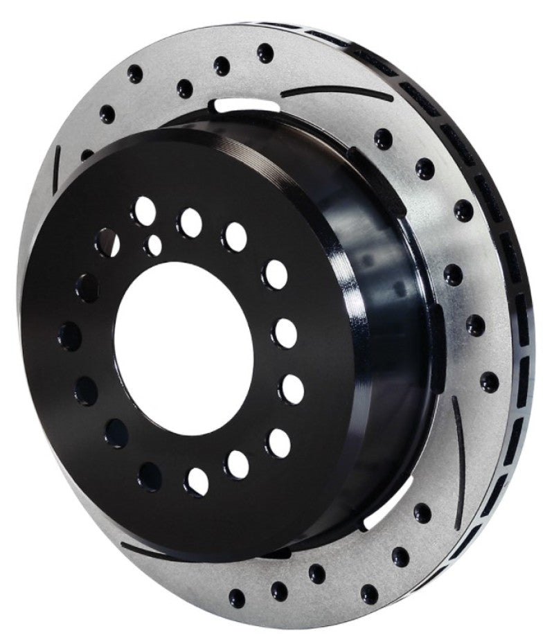 Wilwood Rotor-1.91in Offset-SRP-BLK-Drill-RH 12.19 x .810 - 5 Lug Wilwood