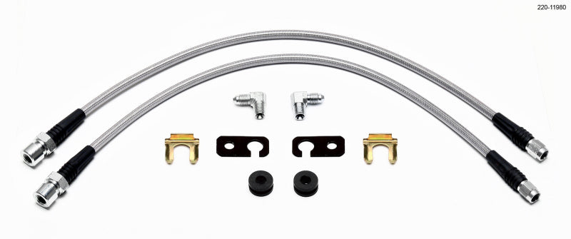 Wilwood Flexline Kit Civic 2006-up Front - Black Ops Auto Works