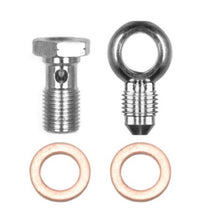 Load image into Gallery viewer, Wilwood Banjo Fitting Kit -3 male to 10mm-1.00 Banjo Bolt &amp; Crush Washers (1 qty) - Black Ops Auto Works