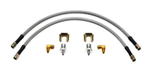 Load image into Gallery viewer, Wilwood Flexline Kit 18inch M10x1.50 IF 1/8-27 NPT 90 Degree-Brake Line Kits-Wilwood