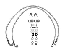 Load image into Gallery viewer, Wilwood 18-22 Jeep JL Flexline Kit 33in -3 M10-1.0 IF 1/8-27 NPT Straight 90 Degree-Brake Line Kits-Wilwood