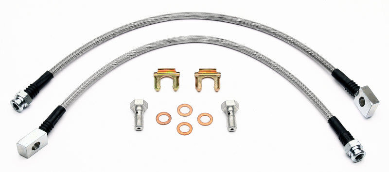 Wilwood Flexline Kit 97-03 Corvette w/ OEM Front Caliper - Black Ops Auto Works
