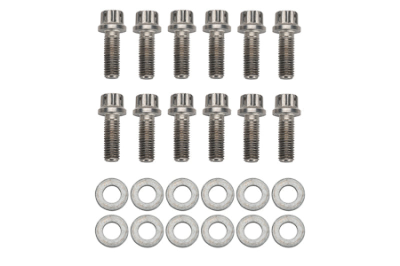 Wilwood Bolt Kit - Hat/Rotor 1/4-28x.75 12 Pt Stainless - Black Ops Auto Works