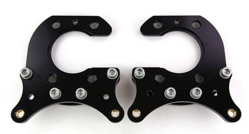 Wilwood Brackets (2) - P/S Rear - Big Ford 2.50in Offset - Black Ops Auto Works