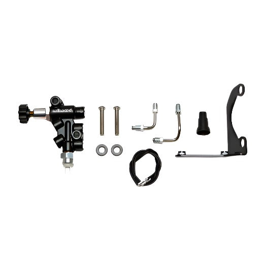 Wilwood Tandem Remote Master Cylinder Mounting Bracket L/H Kit w/ Prop Valve-Brake Hardware-Wilwood