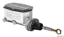 Load image into Gallery viewer, Wilwood Compact Tandem Master Cylinder - 15/16in Bore - w/Pushrod fits Mustang (Ball Burnished)-Brake Master Cylinder-Wilwood