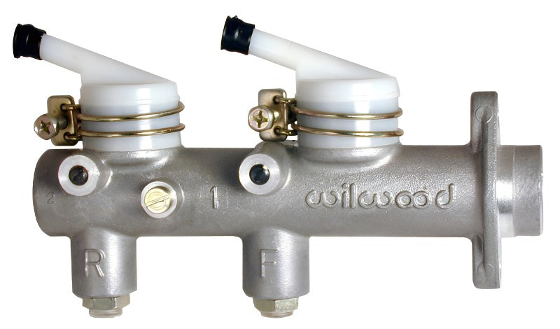 Wilwood Tandem Master Cylinder - 1in Bore w/ Remote Reservoirs - Black Ops Auto Works