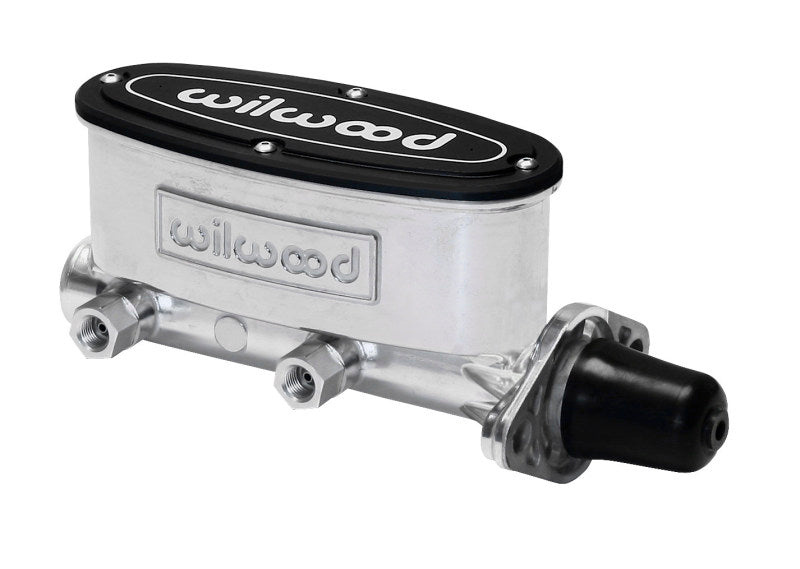 Wilwood High Volume Tandem Master Cylinder - 1 1/8in Bore Ball Burnished - Black Ops Auto Works