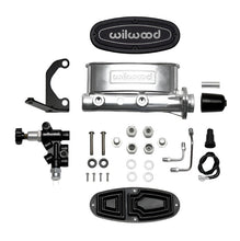 Load image into Gallery viewer, Wilwood HV Tandem M/C Kit w L/H Bracket &amp; Prop Valve - 1in Bore Ball Burnished-Brake Master Cylinder-Wilwood