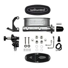 Load image into Gallery viewer, Wilwood HV Tandem M/C Kit w L/H Bracket &amp; Prop Valve - 1 1/8in Bore - Black Ops Auto Works